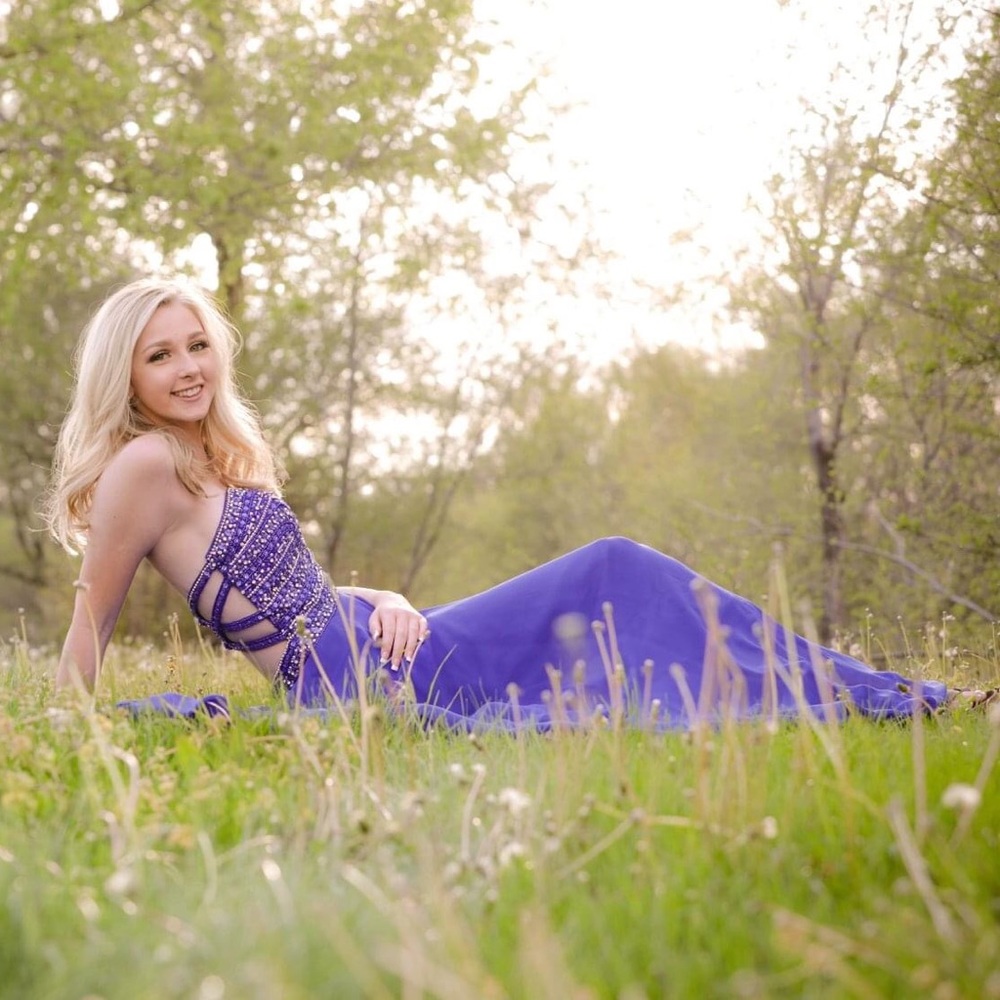 Blue Prom Dress